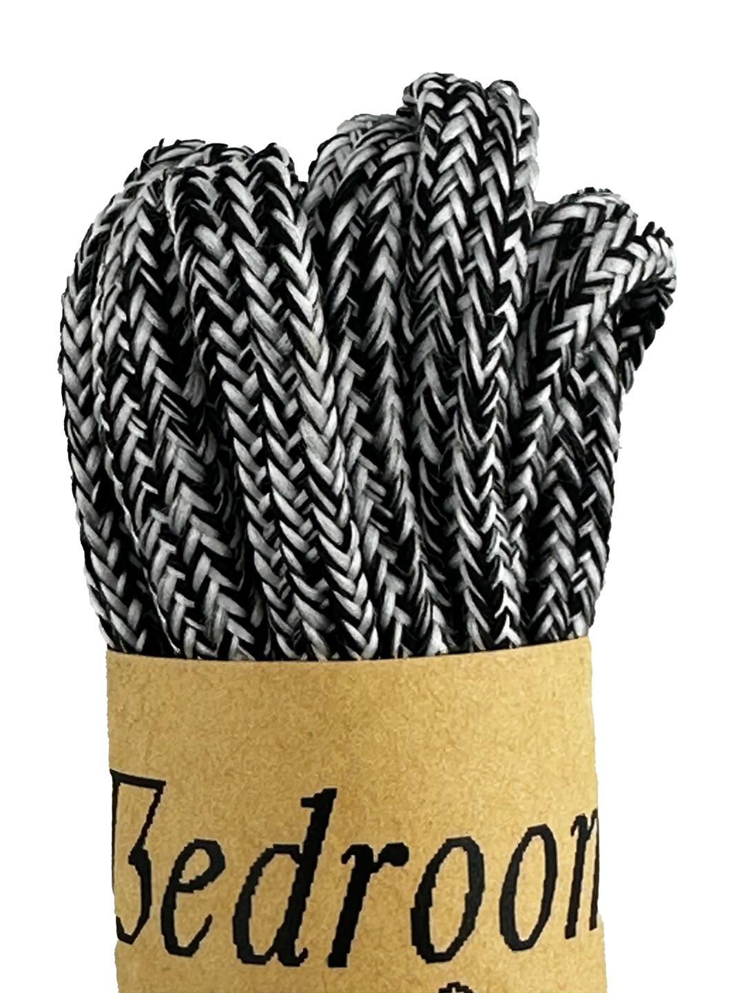 Bedroom Hybrid Laces - Black/White Tweed